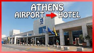 Athens AIRPORT  How to get to your hotel ? Comparing Metro Bus Taxi Uber