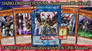 DARKLORDS are BACK ft. Condemned Darklord EX TIER 0 RETURNS in 2024 DUEL LINKS