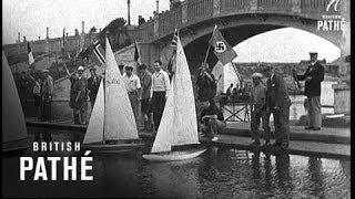 Model Yacht Racing At Fleetwood 1937