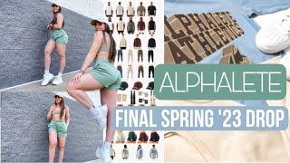 Alphaletes FINAL Spring Collection Launch  Try On Haul & Review