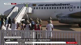 Presidential Inauguration  President of Zimbabwe arrives