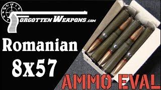 Ammo Evaluation Romanian 8mm Mauser