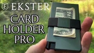 Ekster Cardholder Pro  EDC Front Pocket Metal Wallet