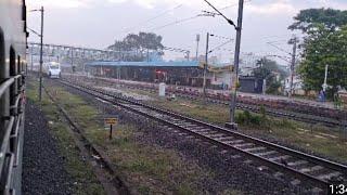 Vizag to Secunderabad vande Bharat express #anakapalli railway station#NagulaVligs