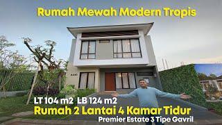 Review Rumah Mewah Modern Tropis 2 Lantai di Bekasi  Premier Estate 3 Cibubur