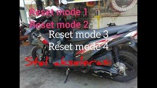 Cara reset mode 1 mode 2 mode 3 dan mode 4 pada motor Beat Scoopy dan Vario setting mode vario beat