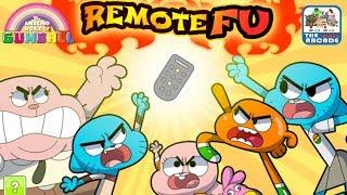 The Amazing World of Gumball Remote Fu - Fight for your Right to Watch TV Cartoon Network Games