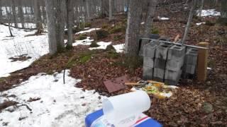 Making Maple Syrup in Ontarios Maple Syrup Capital - Lanark County - March 2016
