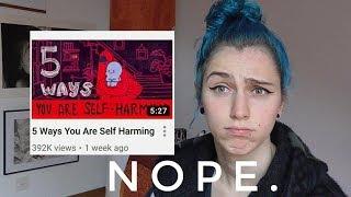 Ex self harmer reacts to 5 ways you are self harming  Selfharmerproblems