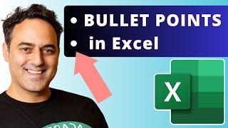 How to Add Bullet Points in Microsoft Excel