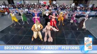 Knights of the Round Table - Spamalot The Musical on the Today Show