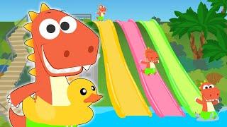 Learn with Eddie  How to Play Aquapark Giant Slides