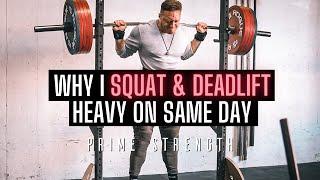 Heavy Squat & Deadlift Workout  Why I Like Heavy Squats & Deadlifts Combined  Powerbuilding