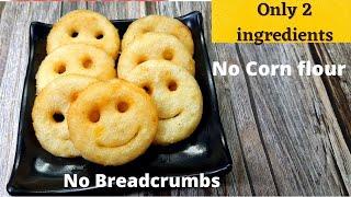 2-ingredients potato smiley recipe  healthy snacks for kids  Tiffin Triangle