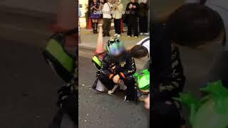 Tokyo Biker Shows-Off and Crashes