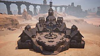 How To Build A Base With Maproom  timelapse  - Conan Exiles Age of War