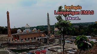 AMAZING MASJID TIBAN TERBARU Megah dan mewah muncul di lembah hutan Bojonegoro.