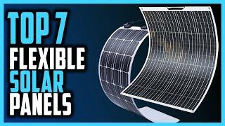 Best Flexible Solar Panels 2024  Top 7 Most Powerful Flexible Solar Panels