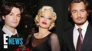 Pamela Andersons Sons Support Mom at Broadway Debut  E News