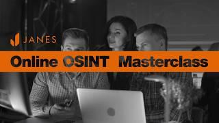 Janes Online OSINT Masterclass