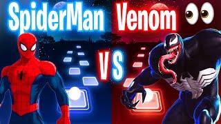 Spider-Man Sunflower Song VS Venom Song  Tiles Hop VS Magic Tiles 3