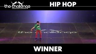 Winner Hip Hop Solo Junior  Lis Kirill  The Challenge 2015