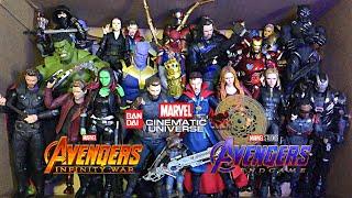 My AVENGERS INFINITY WAR & ENDGAME S.H.F Collection