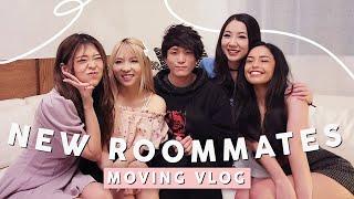 i moved in with valkyrae fuslie sykkuno and miyoung  moving vlog