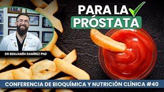 Cuidar Próstata con Salsa de Tomate - Conferencia # 40 Contra las Enfermedades - Dr Benjamín PhD