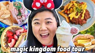 What to Eat at MAGIC KINGDOM  Disney World Food Tour 2024