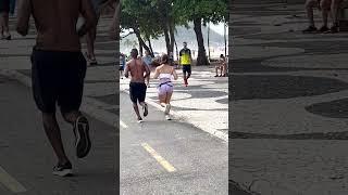 Jogging In Rio de Janeiro Brazil  #rio #Brazil #shorts #shortsfeed #viral #shortsvideo #viralvideo