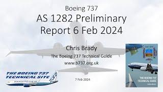 AS1282 NTSB Preliminary Report