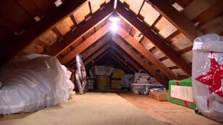 VIDEO Man finds woman living in attic