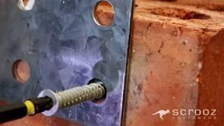Scrooz Amazing Self Tapping Raptr Screws for Concrete