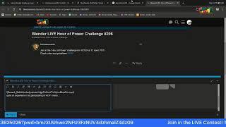 Blender LIVE Hour of Power Challenge #204