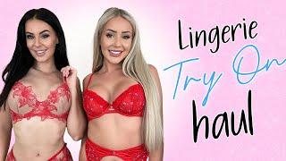 *SEXY* Lingerie Try On Haul with Bonnie Brown  Amber Paige