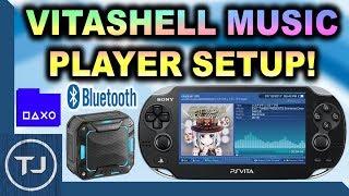 Setup VitaShell Music Player & Connect Bluetooth Speaker Blitz-Wolf Speaker