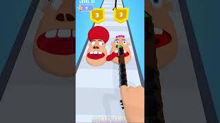 Finger Runner 3D Game - Finger in the Nose #21 #Shorts #Viral #Funny
