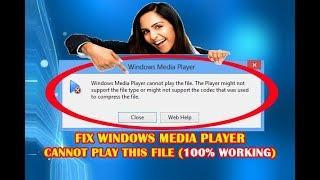 how to fix windows media player problems hindiurdu 100% solved
