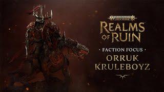 Faction Focus Orruk Kruleboyz  Warhammer Age of Sigmar Realms of Ruin