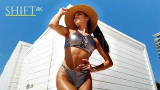 BIKINI FITNESS MODEL Yulia Goloborodko   Dive into Miami Heat Sensational Beach Workout