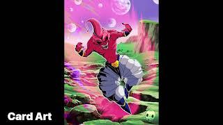 Dokkan Battle LR Purified Majin Kid Buu card art and super attack animation FAN-MADE