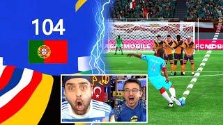 EFSANE BİR İSİM ÇIKTI  34 METRE FRİKİK GOL  DAYI 100 GEN OLDU ? KAPIŞMA EA FC MOBİLE 24 