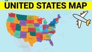 UNITED STATES MAP - Learn the States of USA on Map