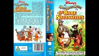 Disneys Sing Along Songs The Bare Necessities 1990 UK VHS