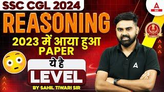 SSC CGL 2024 Reasoning Previous Year Paper  Reasoning By Sahil Tiwari