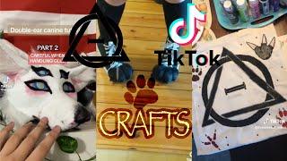 Therian Crafts & Mask Tutorials TikTok Compilation   Alterhumans of TikTok