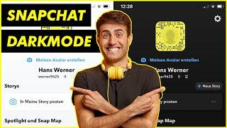 Snapchat Dark Mode aktivieren auf iPhone & Android Deutsch