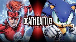 Flash VS Sonic Wally West VS Archie Sonic  DEATH BATTLE