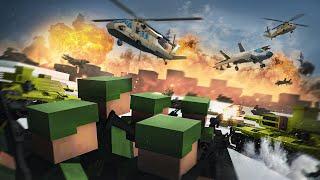 Villagers vs Pillagers  WORLD WAR  D-DAY - Minecraft Animation Movie
